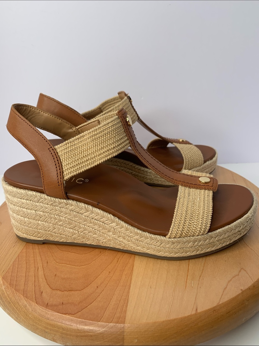 Vionic Calera Women’s Size 8 Wedge Slingback Slip On Sandals New - Picture 4 of 15